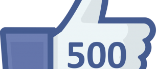We reached 500 likes on Facebook