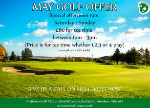 May Golf Offer