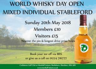 World Whisky Day Open