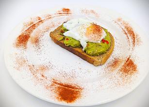 Smashed Avocado and Poached egg 