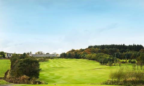 5th tee it doesn't look far but its all uphill and the medal tee is 60 yards behind this