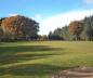 The view from the fairway bunker back towards the tee