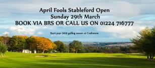 First Open of the year - April Fools Stableford 