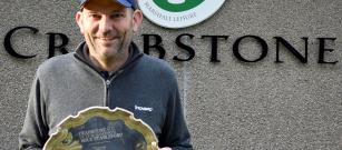 Andrew Finlay -- Peter Simpson Salver Stableford Winner 2020