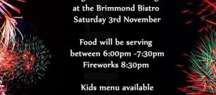 Burger &  Fireworks Night 3rd November 