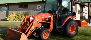 New Kubota Tractor - Another Investment at Craibstone