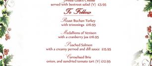 We are so excited to share with you our fantastic new and seasonal Christmas menu...