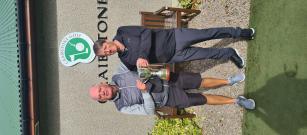 Seniors Greensomes Winners