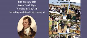 Robert Burns Night at the Brimmond Bistro