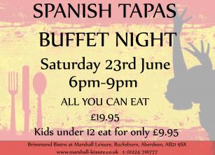 Spanish Tapas Evening