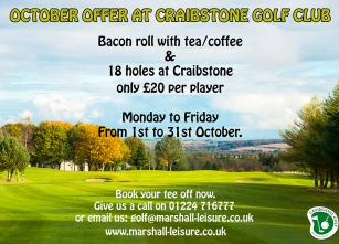 Special offer - October