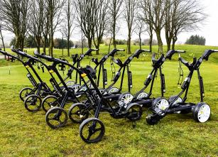 Brand new GPS Powakaddy electric trolley’s