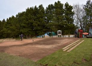 7th tee rebuild