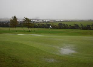 water  on course