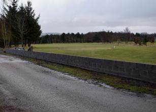 Entrance to 1st tee