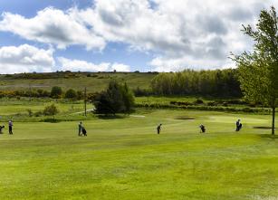 15th hole approach