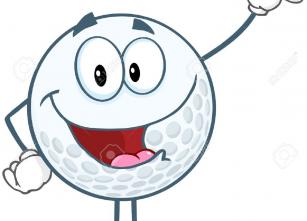 Happy Golf Ball