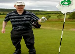Keith at the 2nd Hole