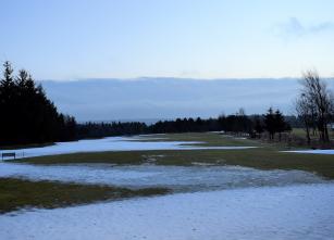 1st hole view